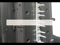 STEP Tıbbi Plastik Enjeksiyon Kalıbı Özel Düşük Maliyetli Kalıp Tasarımı ve Üretimi