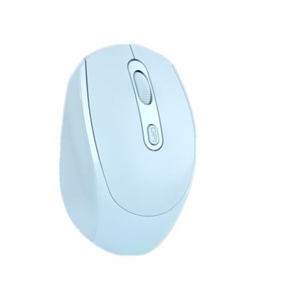 Pembe Kablosuz Fare Kalıp Şarj Edilebilir Sessiz Fare Bluetooth Çift Modlu Oyun Faresi Makaron Çok Renkli