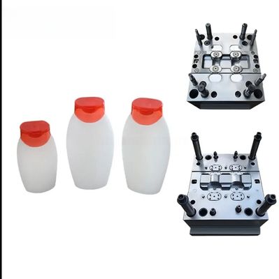 Yüksek Kaliteli Plastik Enjeksiyon Flip Top Kapak Kalıp / Şişe Kalıp için Kapak