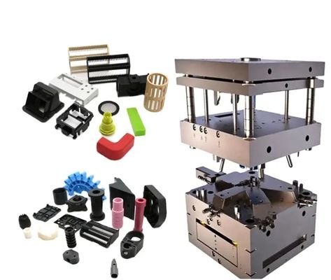 Özel Plastik Enjeksiyon Kalıplama Parçaları Hot Runner 500000 Şutlar